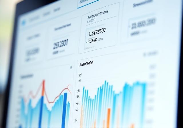 Dashboard showing real-time email performance metrics